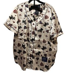 Nite Spirit Sleepwear Scottie Dog With Hearts Satin 2 Piece Set Size M NWOT